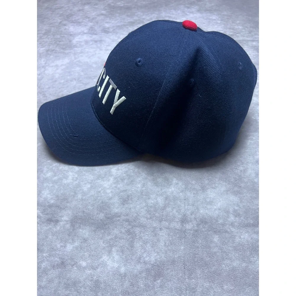 Tacoma Rainiers Baseball Cap Unisex OSFM Navy Blue R City Embroidered Hat